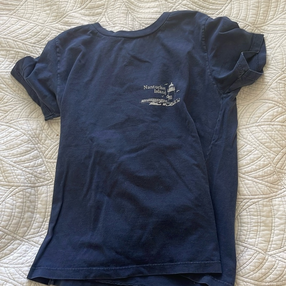 Brandy Melville john galt Nantucket island tee shirt